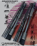 Dranckrazy Black Serpent The World Fishing Travel Rods (Spinning & Baitcast)