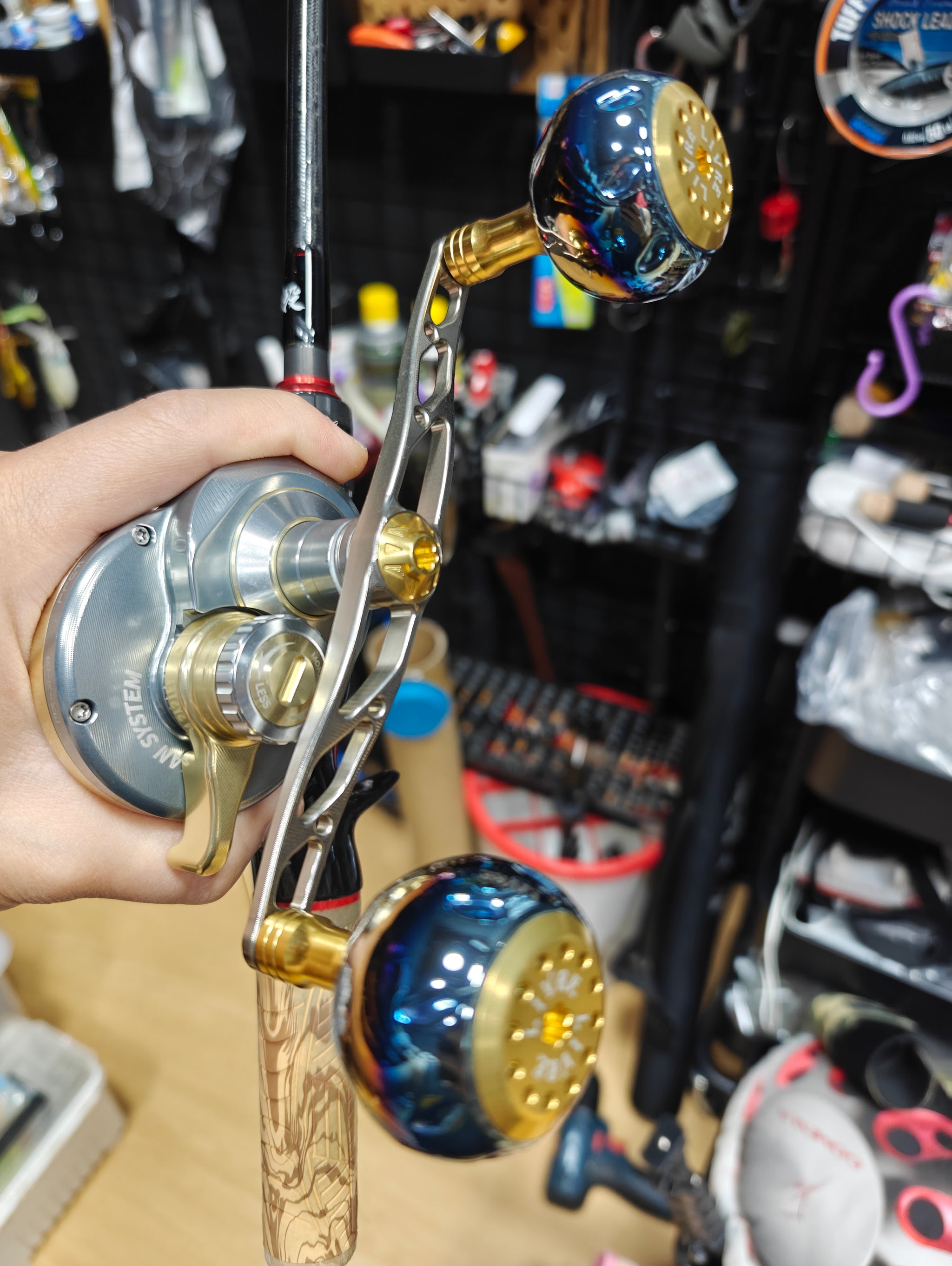 baitcasting reel custom parts Custom Reel Parts Modification – REDTACKLE