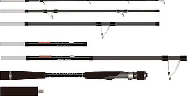 Transcendence Mistral XX Spinning Travel Fishing Rod – REDTACKLE