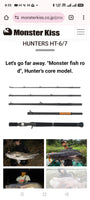 Monster Kiss Hunters Travel Fishing Rod HT-6/7 "Bushman"