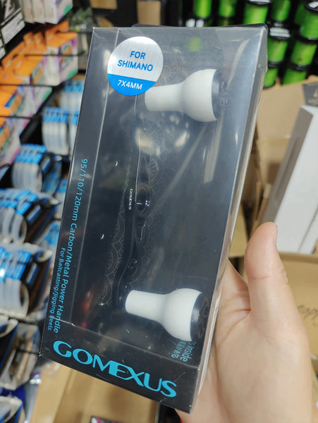 Gomexus 120mm TPE White Knob 7mm Shimano