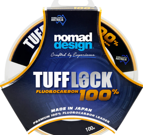 Nomad Design TUFFLOCK 100% FLUOROCARBON LEADER – REDTACKLE